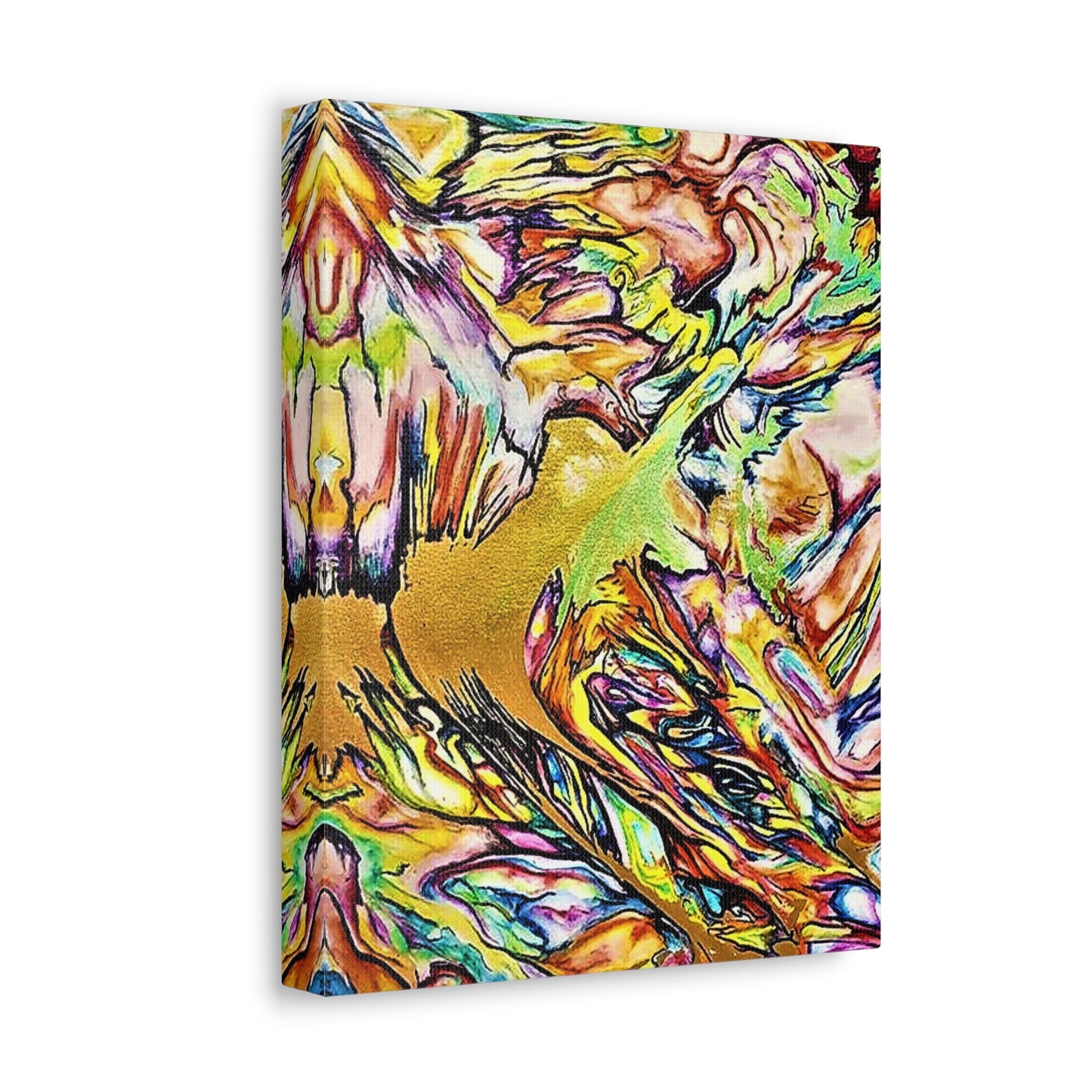 Phoenix Rising Stretched Canvas