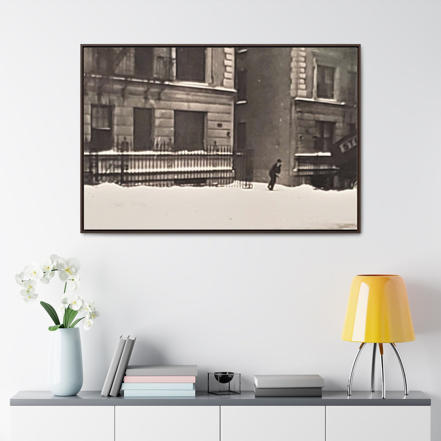 430 W. 119th St. New York Gallery Canvas Wraps, Horizontal Frame