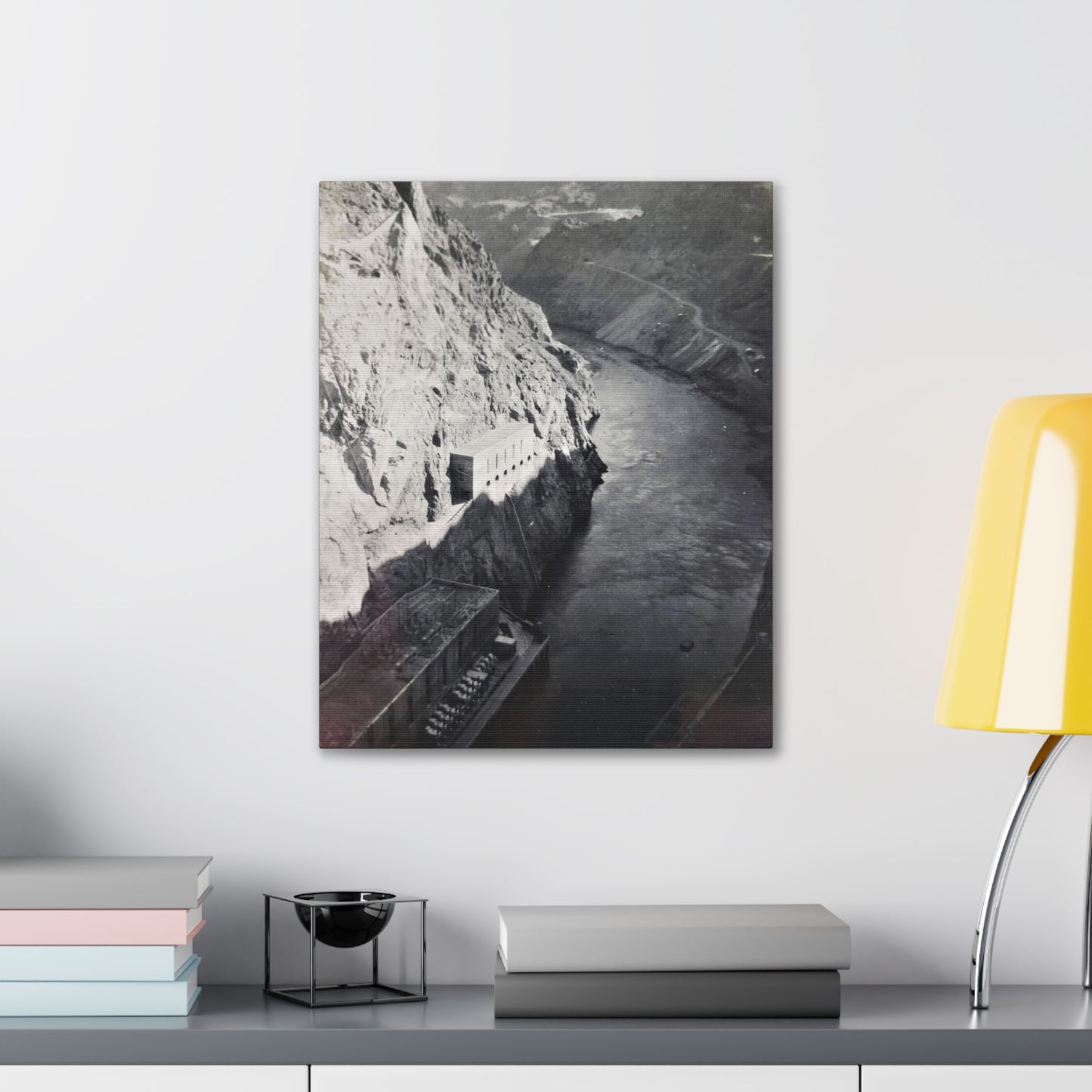 Boulder Dam Canvas Gallery Wraps