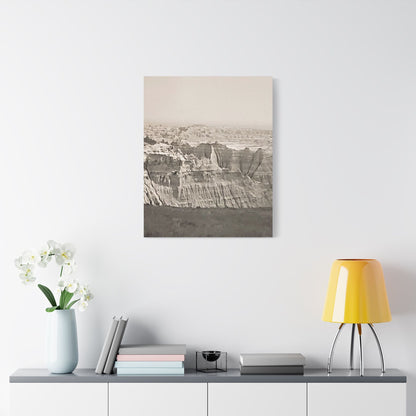The Pinnacles Satin Canvas Stretched