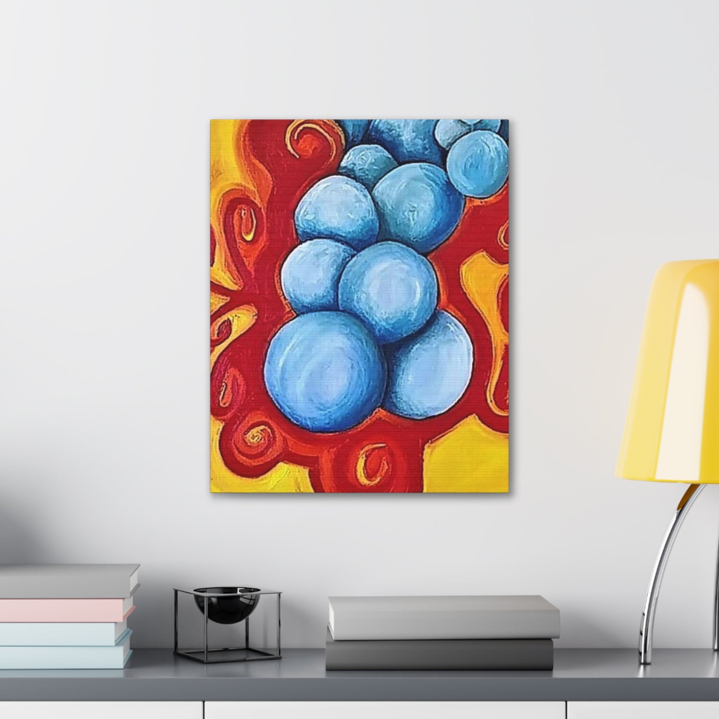 Blue Balls Canvas Gallery Wraps