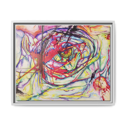 The Eye Framed Art Print - Kia Day Design