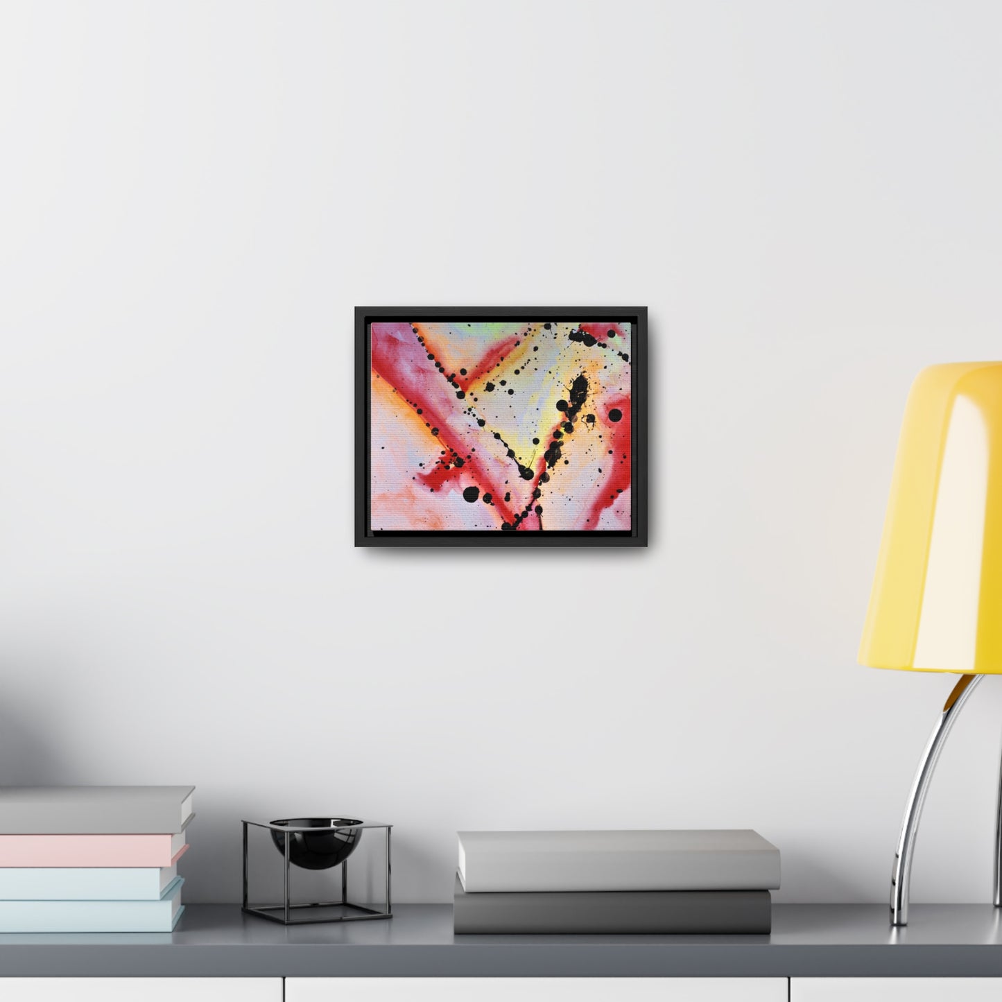 Red Hot Love Gallery Canvas Wraps, Horizontal Frame