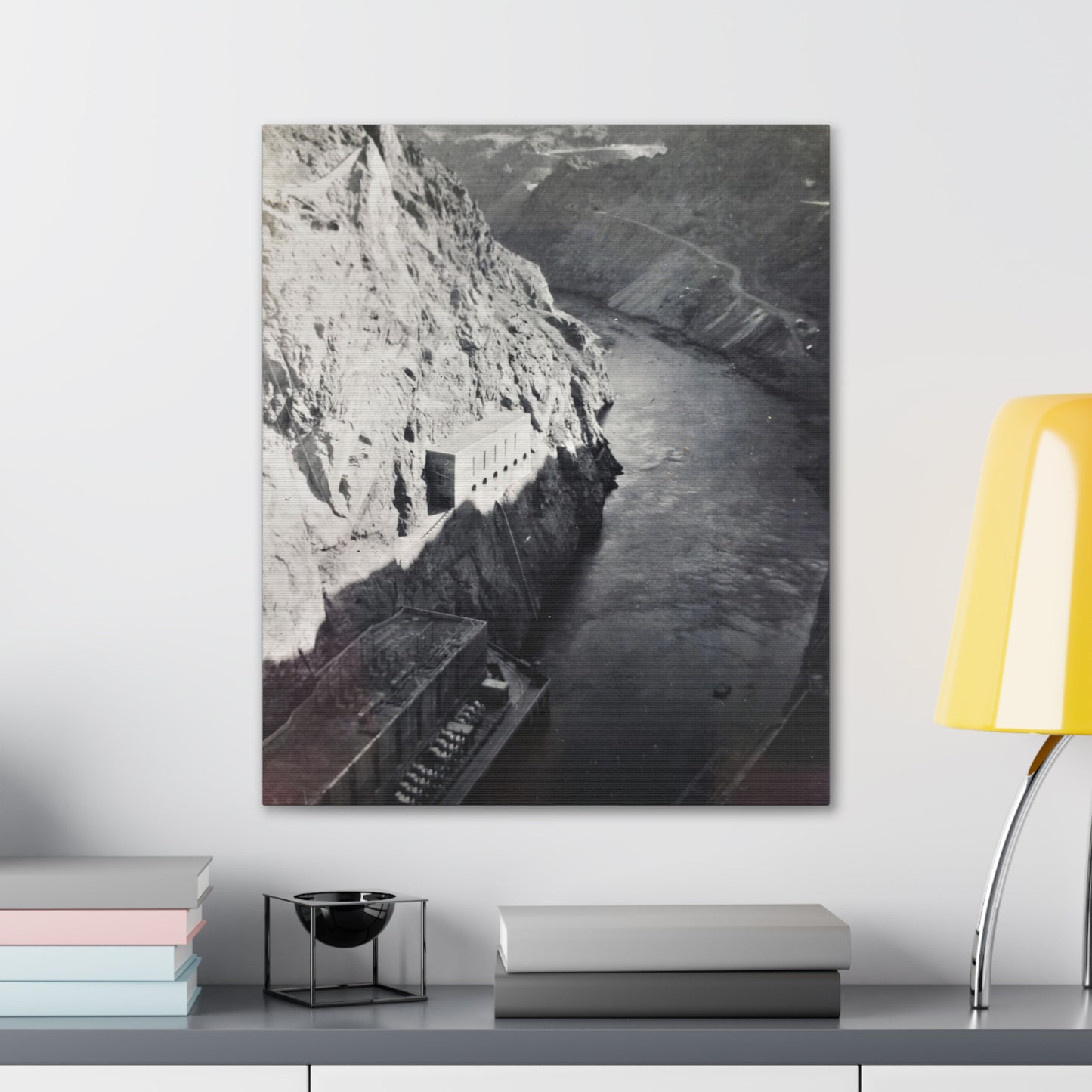 Boulder Dam Canvas Gallery Wraps