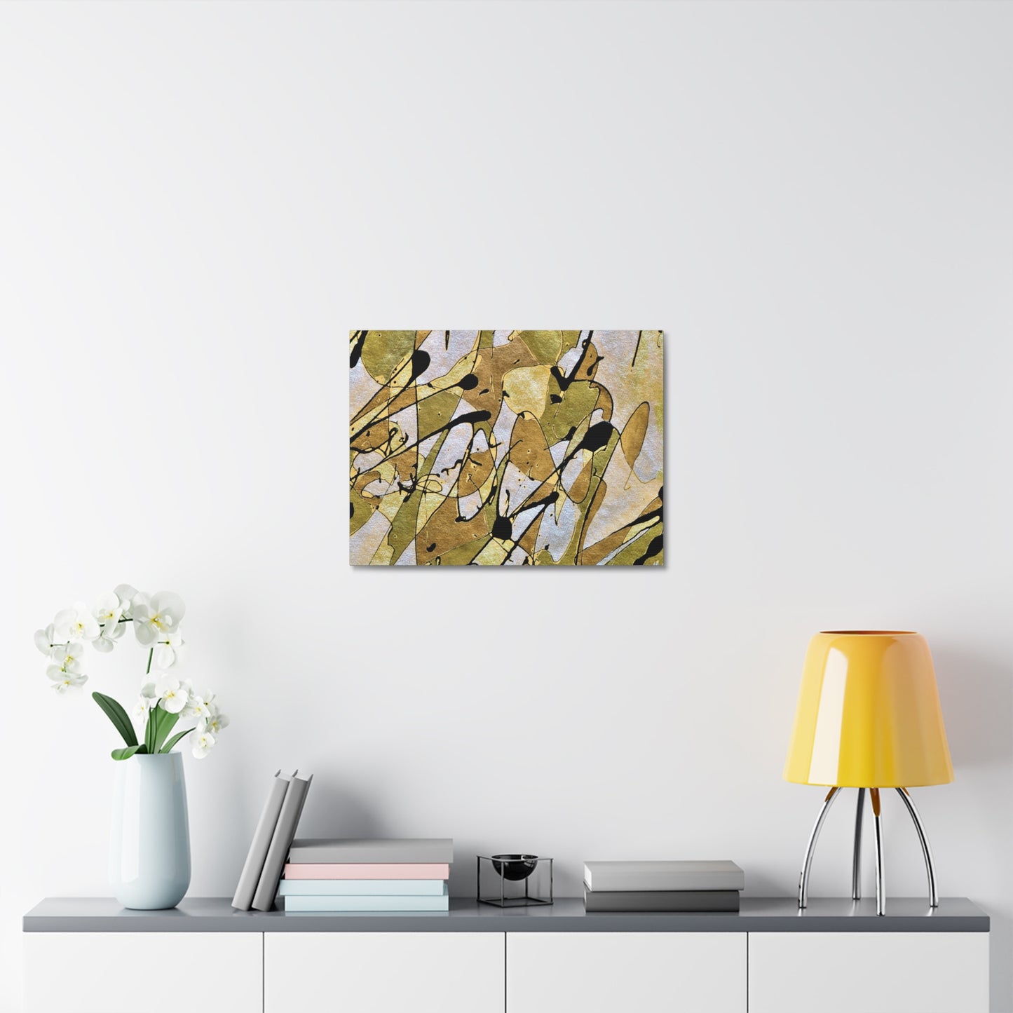 Gold Rush Stretched Canvas