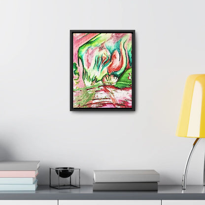 Pink Forest Gallery Canvas Wraps, Vertical Frame