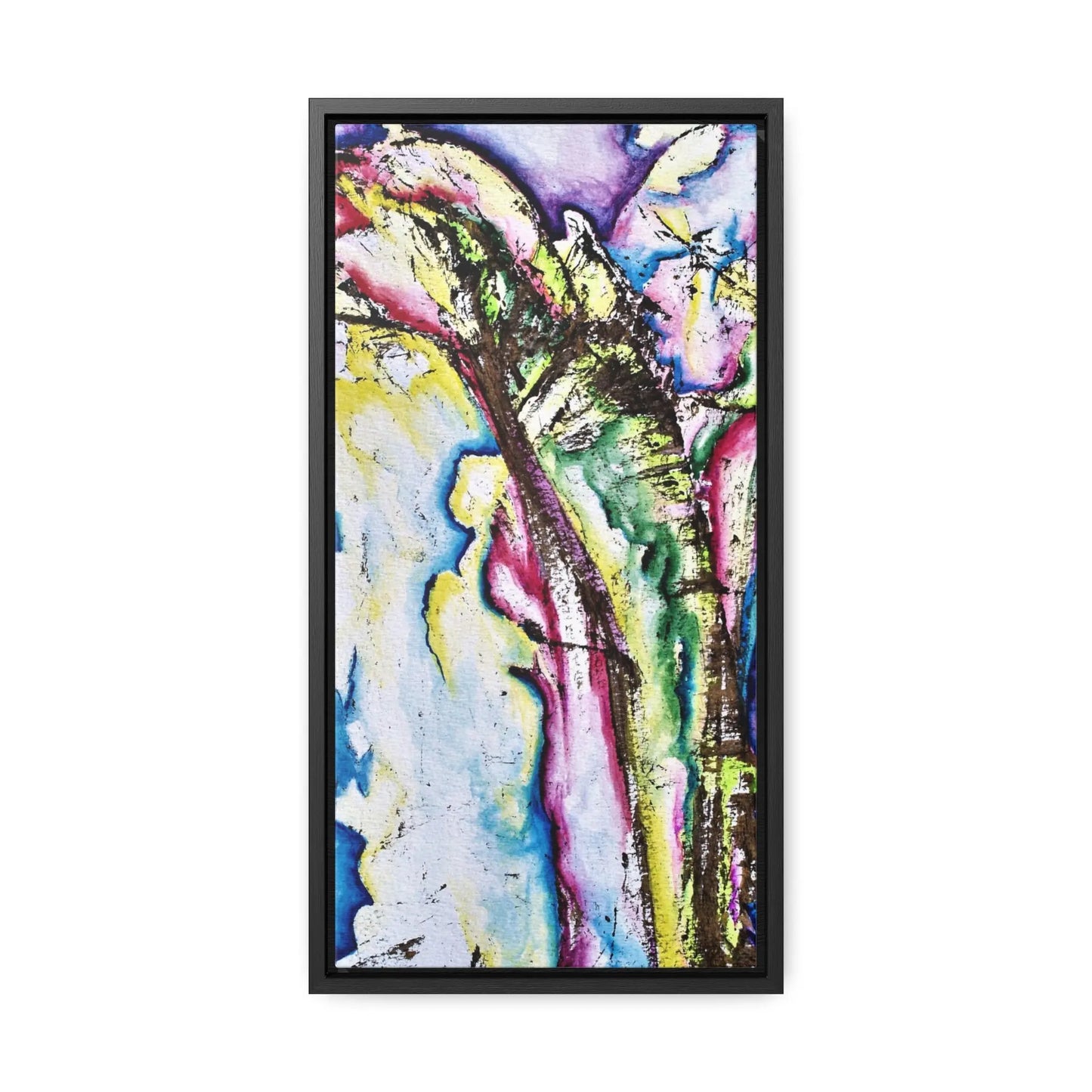 Calla Lilies Gallery Canvas Wraps, Vertical Frame 10″ x 20″ Premium Gallery Wraps (1.25″)