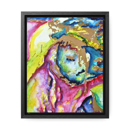 Mothers Face Gallery Canvas Wraps, Vertical Frame 8″ x 10″ Premium Gallery Wraps (1.25″)