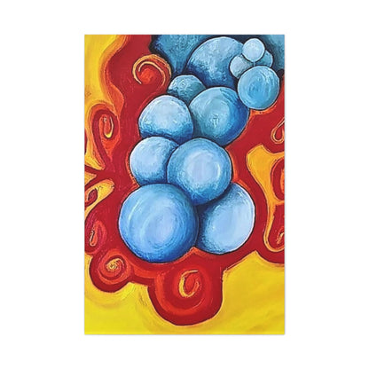 Blue Balls Canvas Gallery Wraps 32″ x 48″ 1.25"