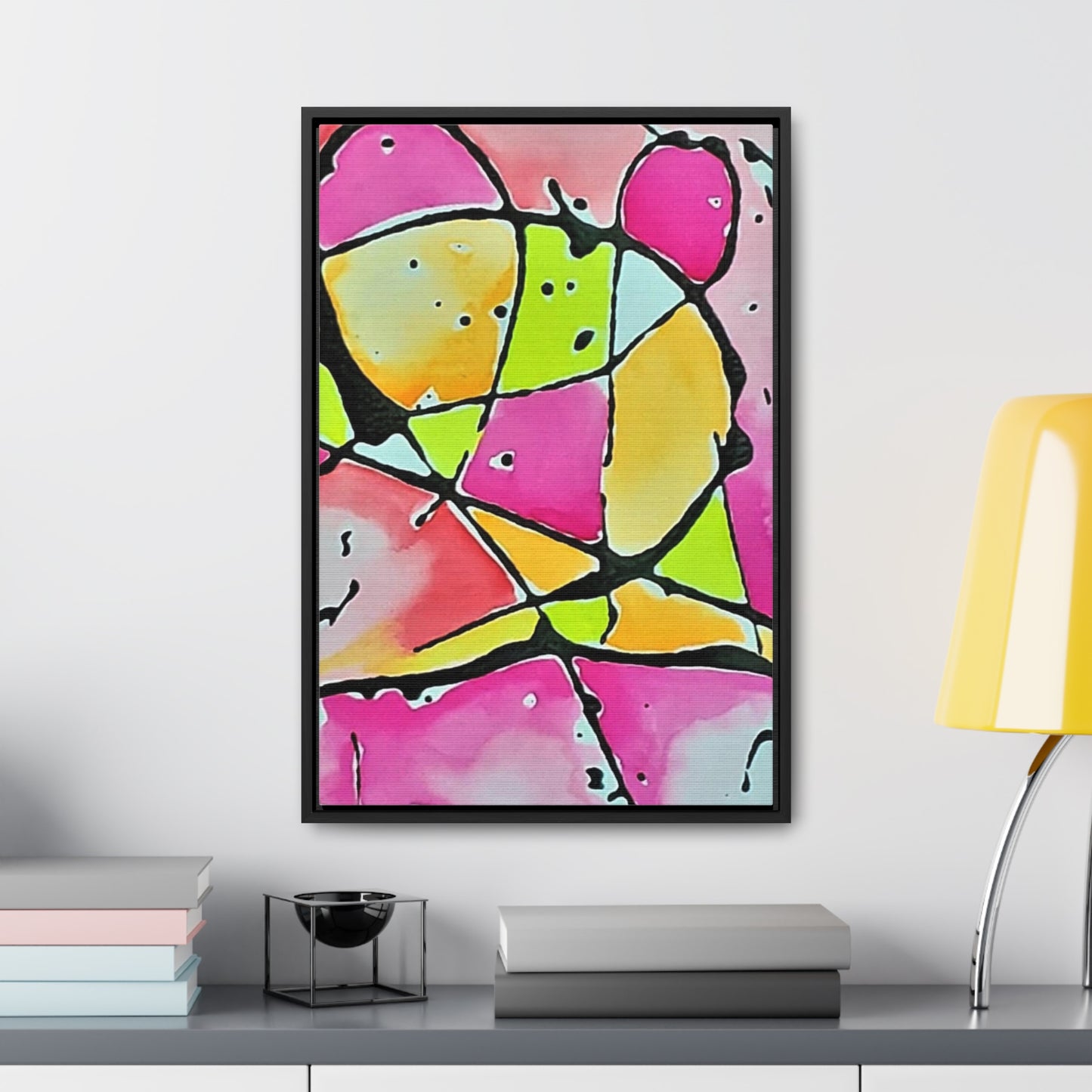 Pink Mouse Gallery Canvas Wraps, Vertical Frame