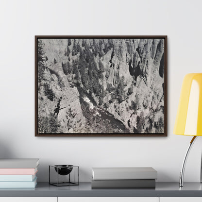 Cleopatras Needle Gallery Canvas Wraps Horizontal Frame 24″ x 18″ Walnut 1.25"