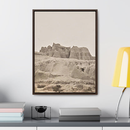 West Gallery Canvas Wraps Vertical Frame 18″ x 24″ Premium Gallery Wraps (1.25″) Walnut