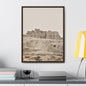 West Gallery Canvas Wraps Vertical Frame 18″ x 24″ Premium Gallery Wraps (1.25″) Walnut