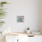 Multi-Color Abstract Framed Canvas Art Print - Kia Day Design