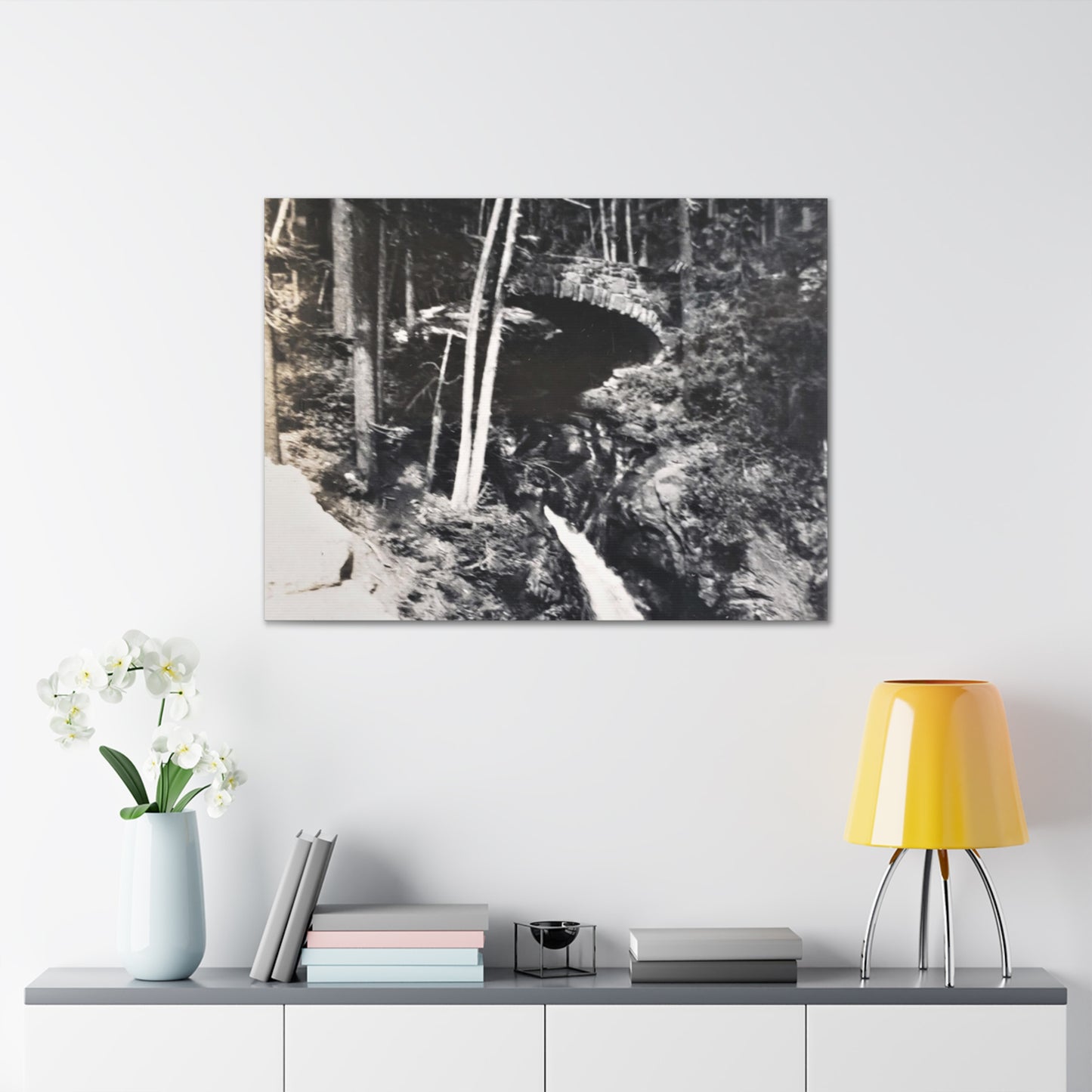 Narada Falls Yellowstone Canvas Gallery Wraps