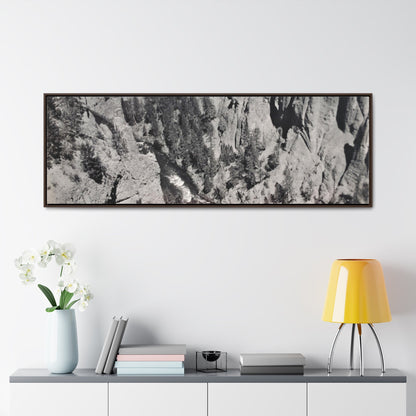 Cleopatras Needle Gallery Canvas Wraps Horizontal Frame 60″ x 20″ Walnut 1.25"
