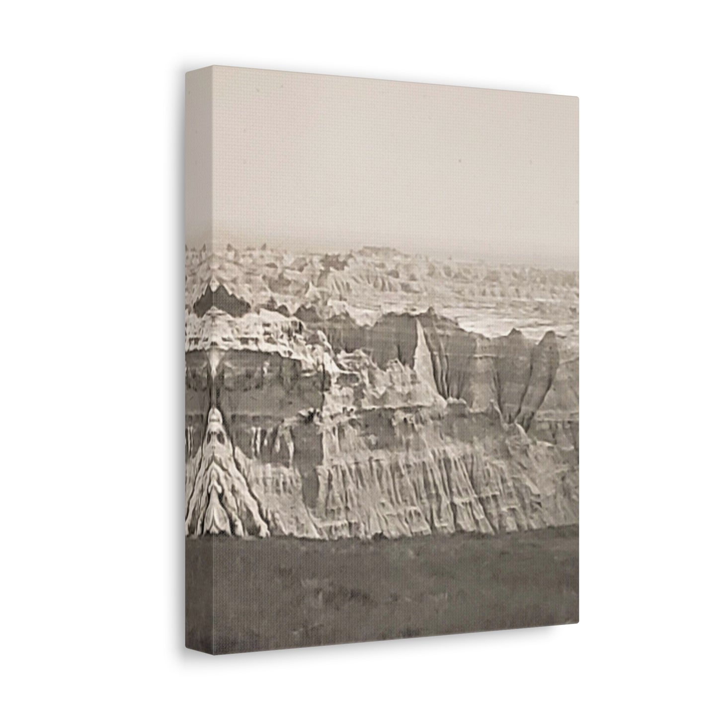 The Pinnacles Stretched Canvas