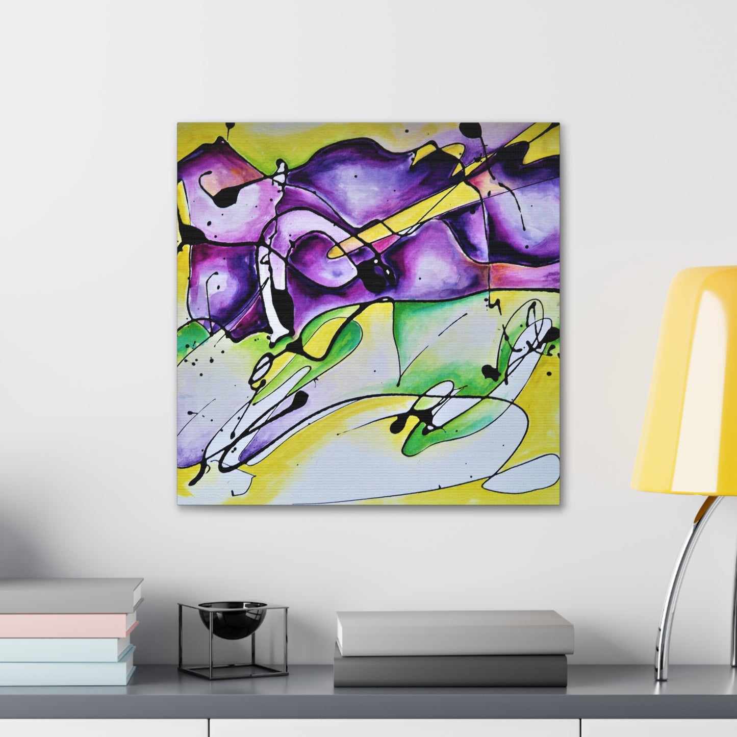 Purple Mountains Canvas Gallery Wraps