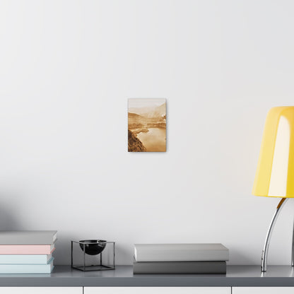 San Gabriel Dirt Fill Dam #1 Canvas Gallery Wraps Printify
