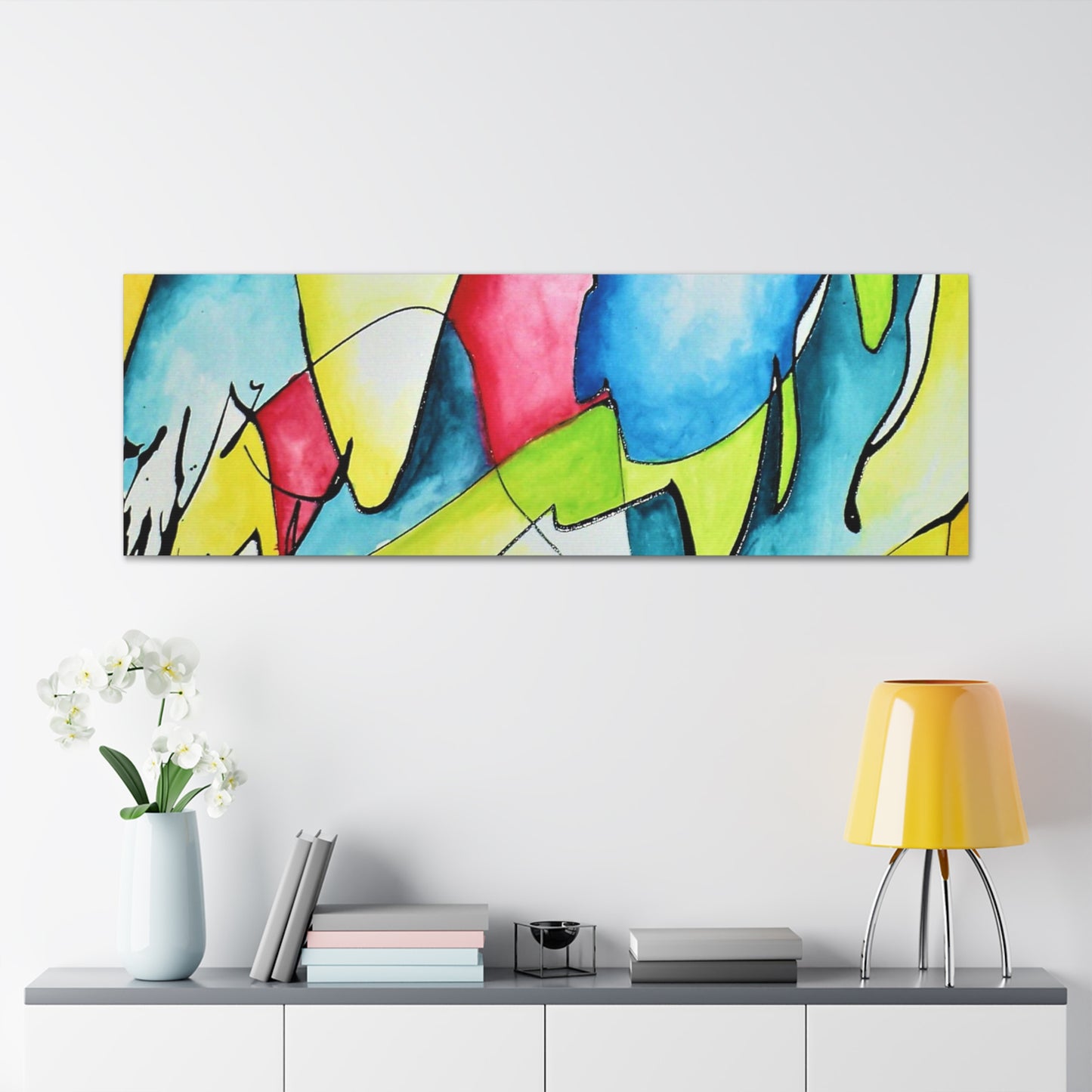 Blue Flame Canvas Gallery Wraps