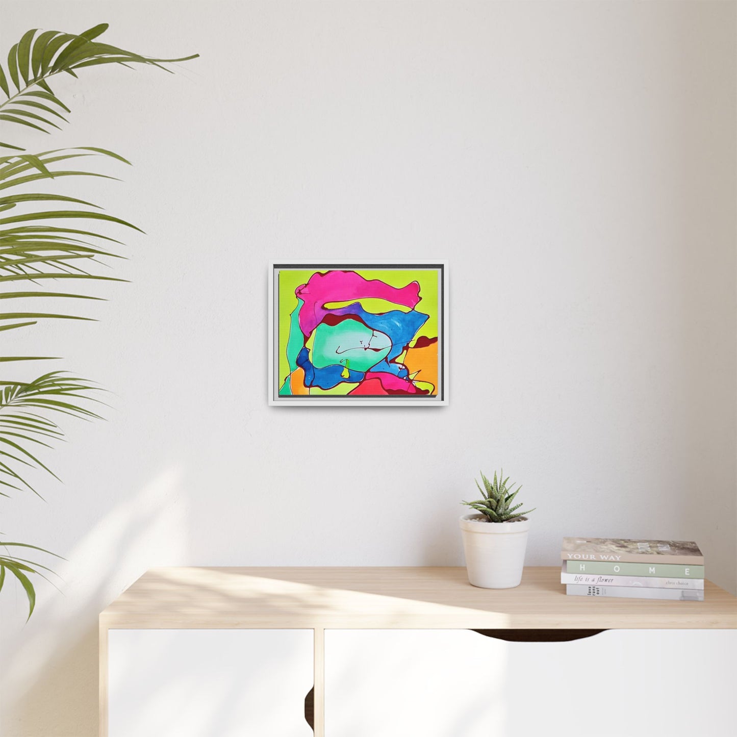 Kool Kid Matte Canvas Framed - Kia Day Design