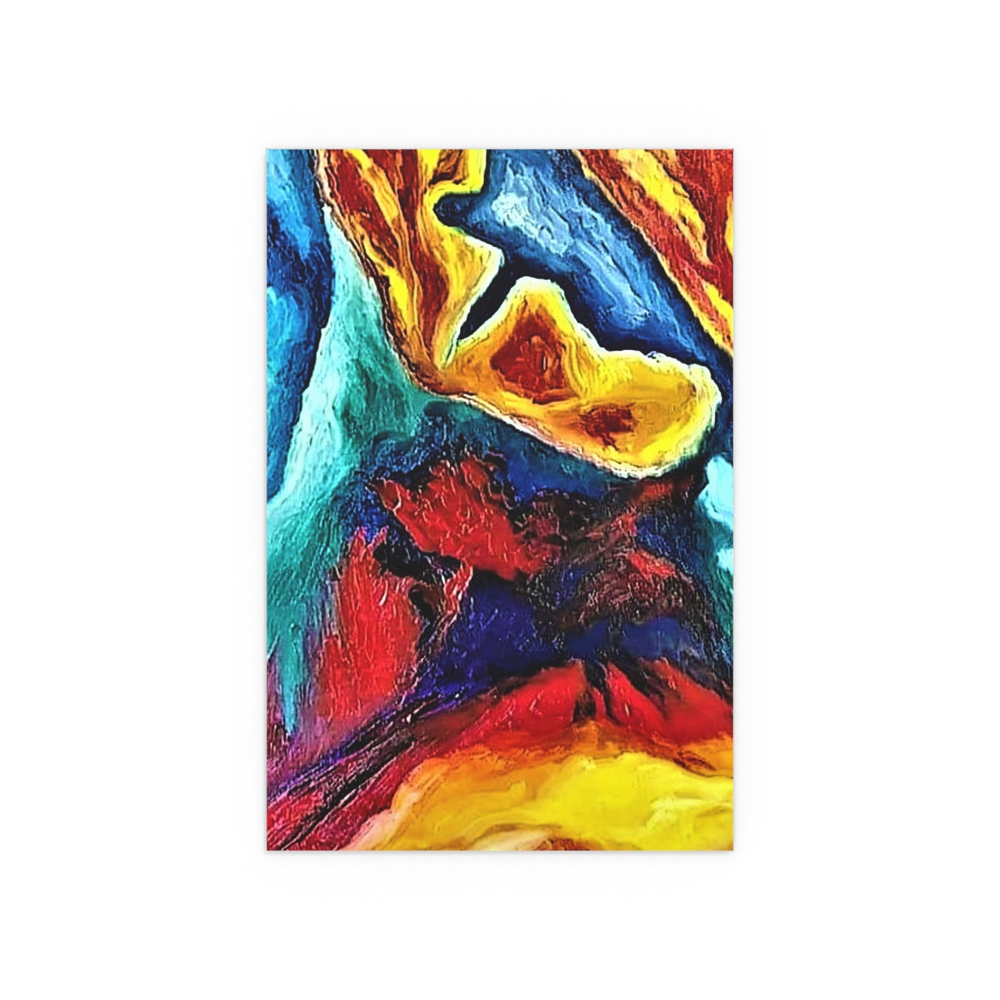 Cavern Silk Posters 12″ x 18″ (Vertical) Semi Glossy