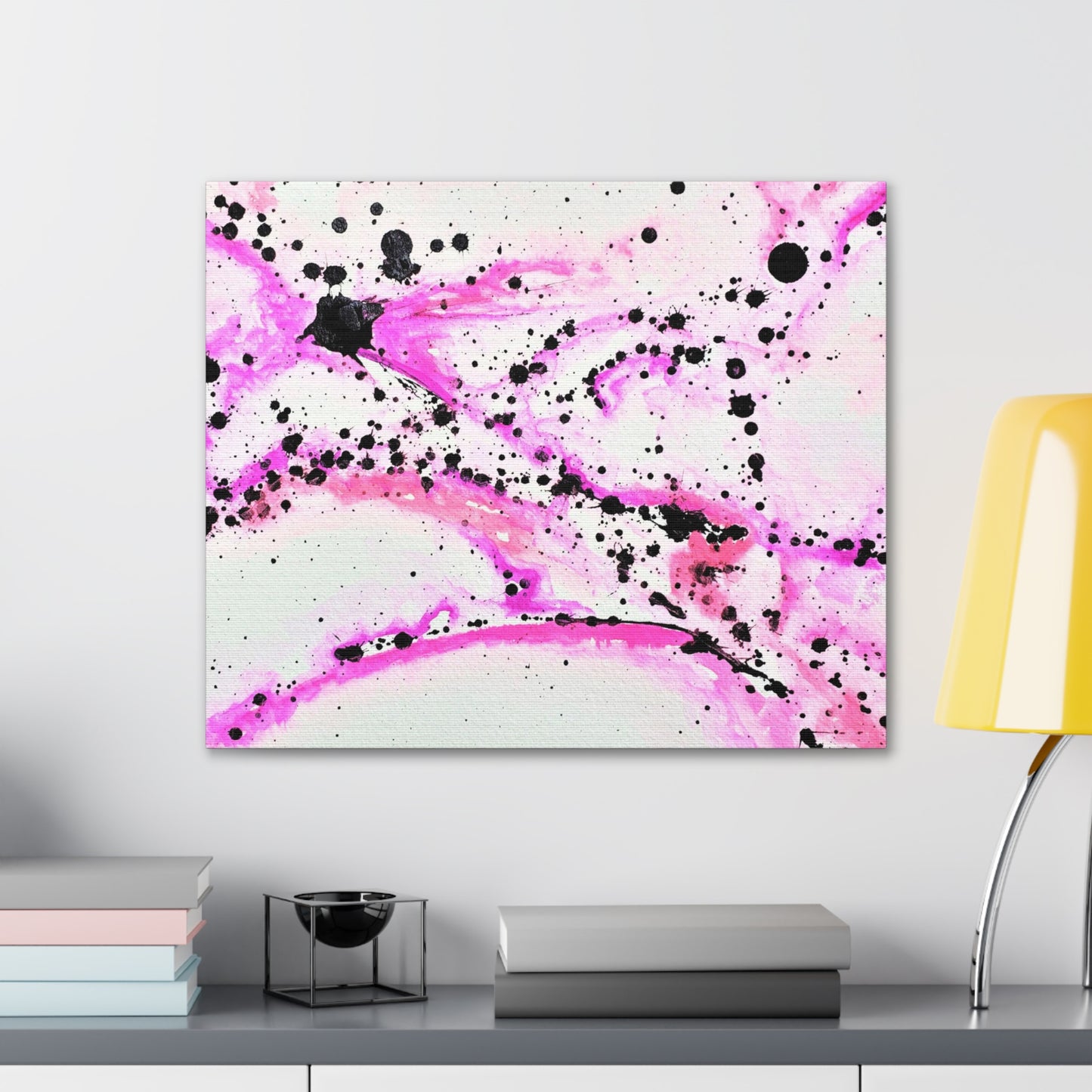 Neon Lightning Canvas Gallery Wraps