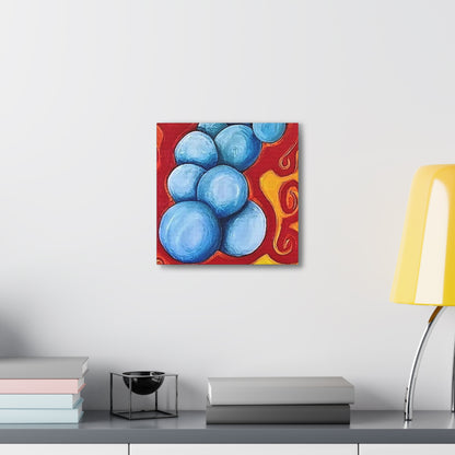 Blue Balls Canvas Gallery Wraps