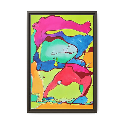 Kool Kid Matte Canvas Framed - Kia Day Design