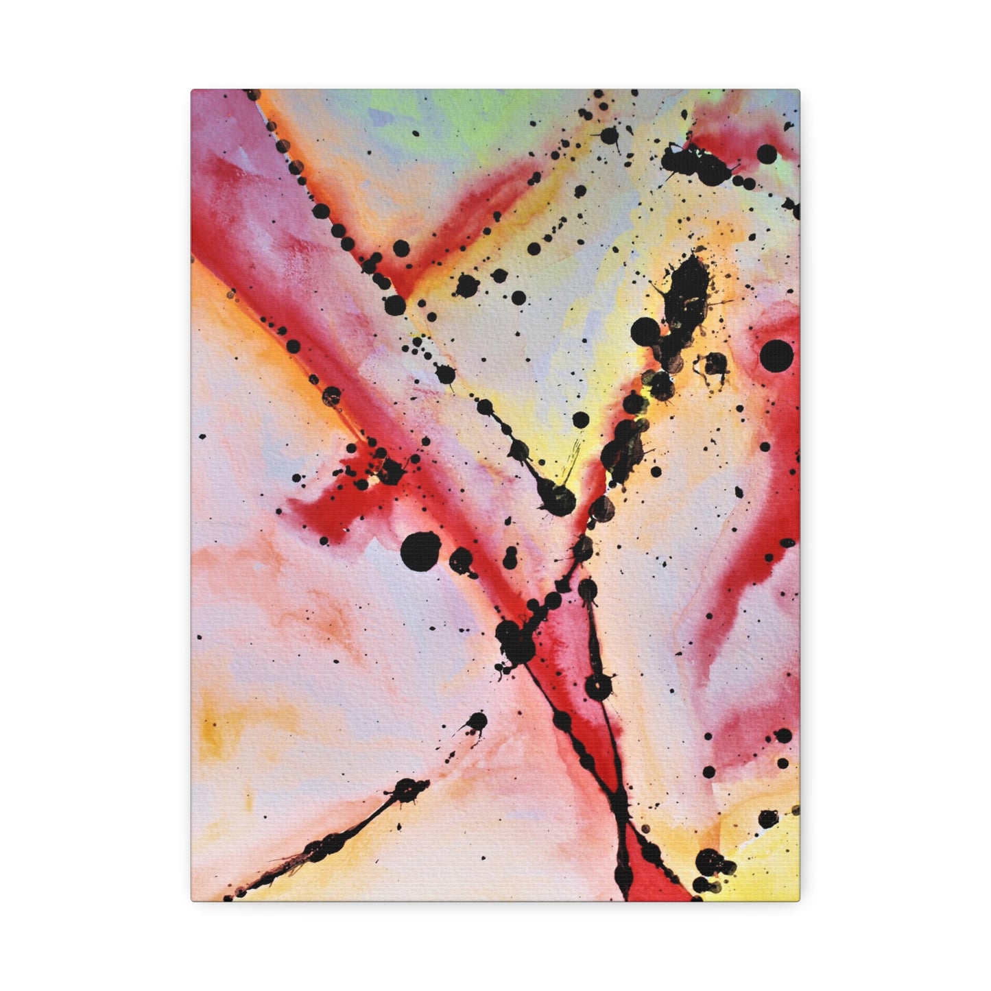 Red Hot Love Stretched Canvas