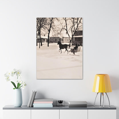 Carriage Ride Canvas Gallery Wraps 30″ x 40″ 1.25"
