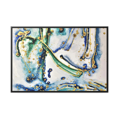 Blue Willow Gallery Canvas Wraps, Horizontal Frame 36″ x 24″ Premium Gallery Wraps (1.25″)