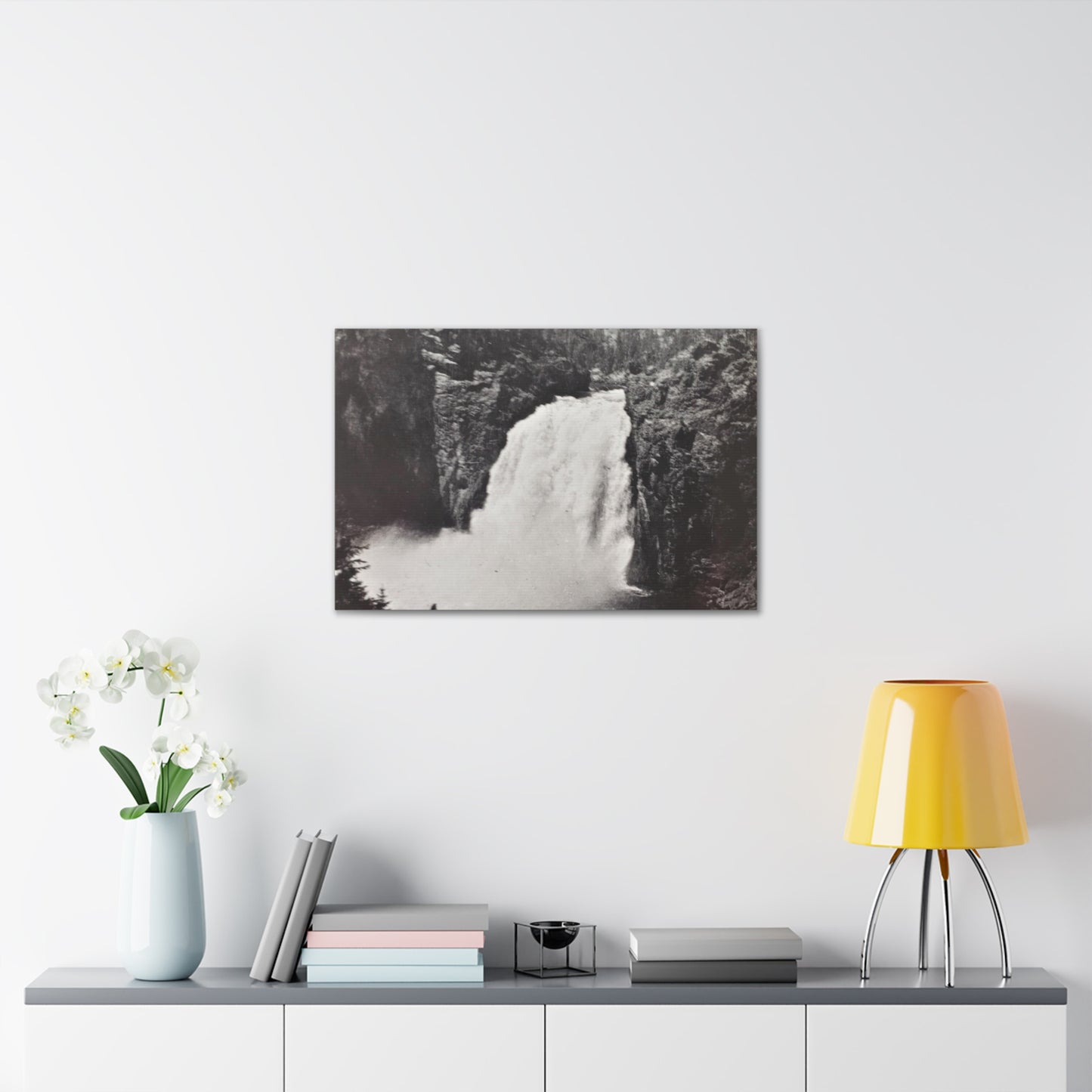 Upper Falls Yellowstone Canvas Gallery Wraps