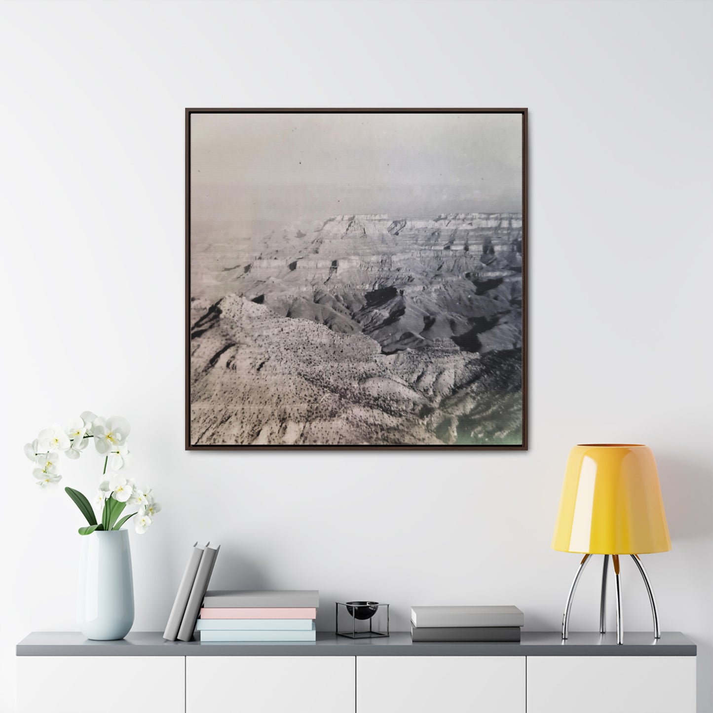 Grand Canyon Gallery Canvas Wraps, Square Frame