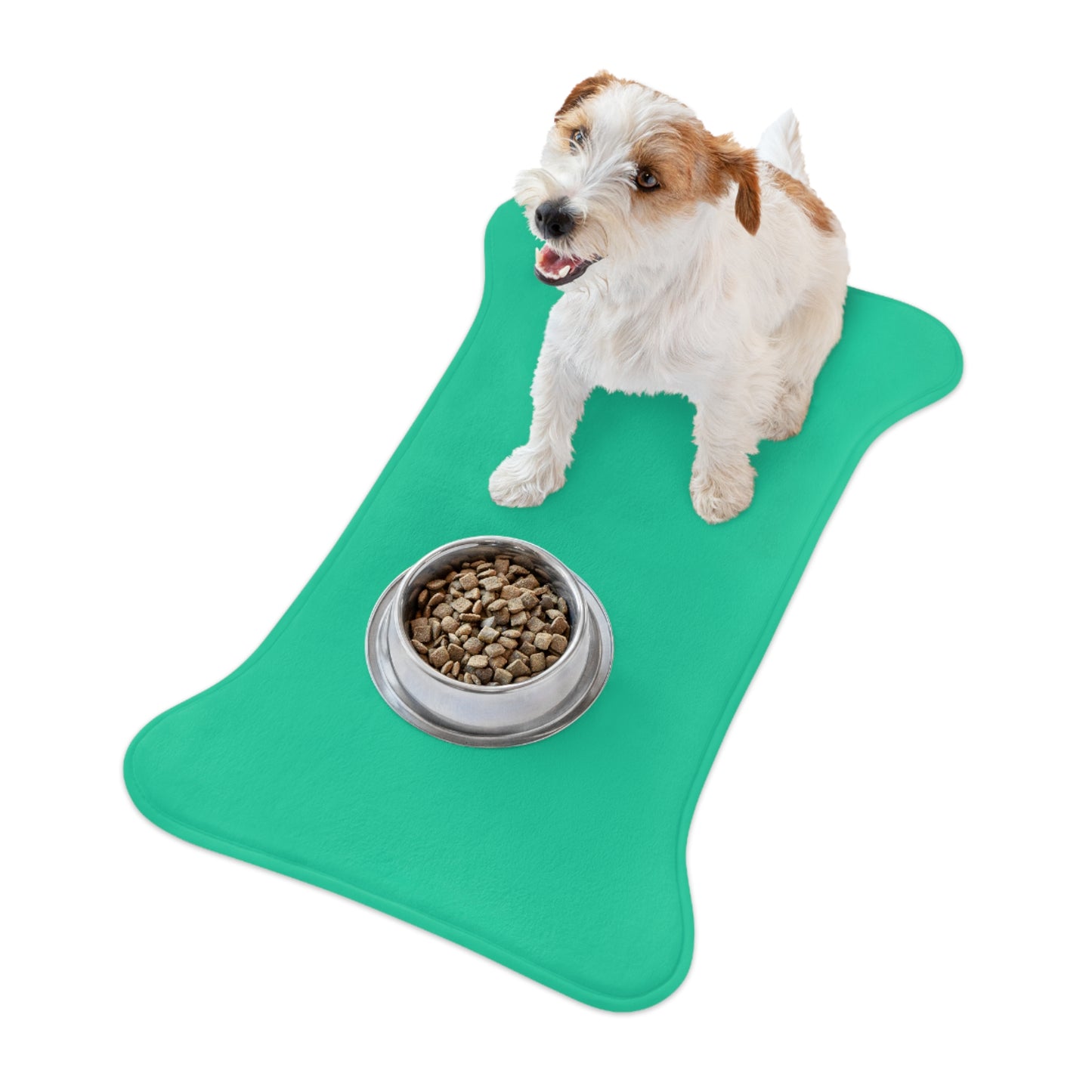 Green Pet Feeding Mats