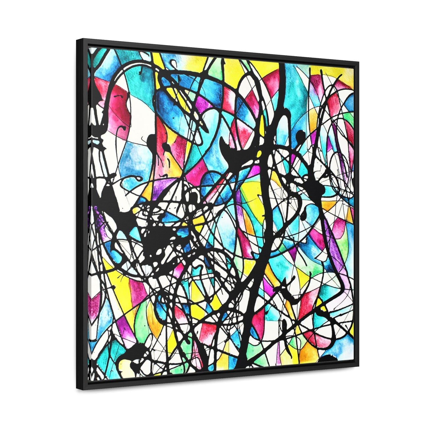 Kaleidoscope Gallery Canvas Wraps, Square Frame