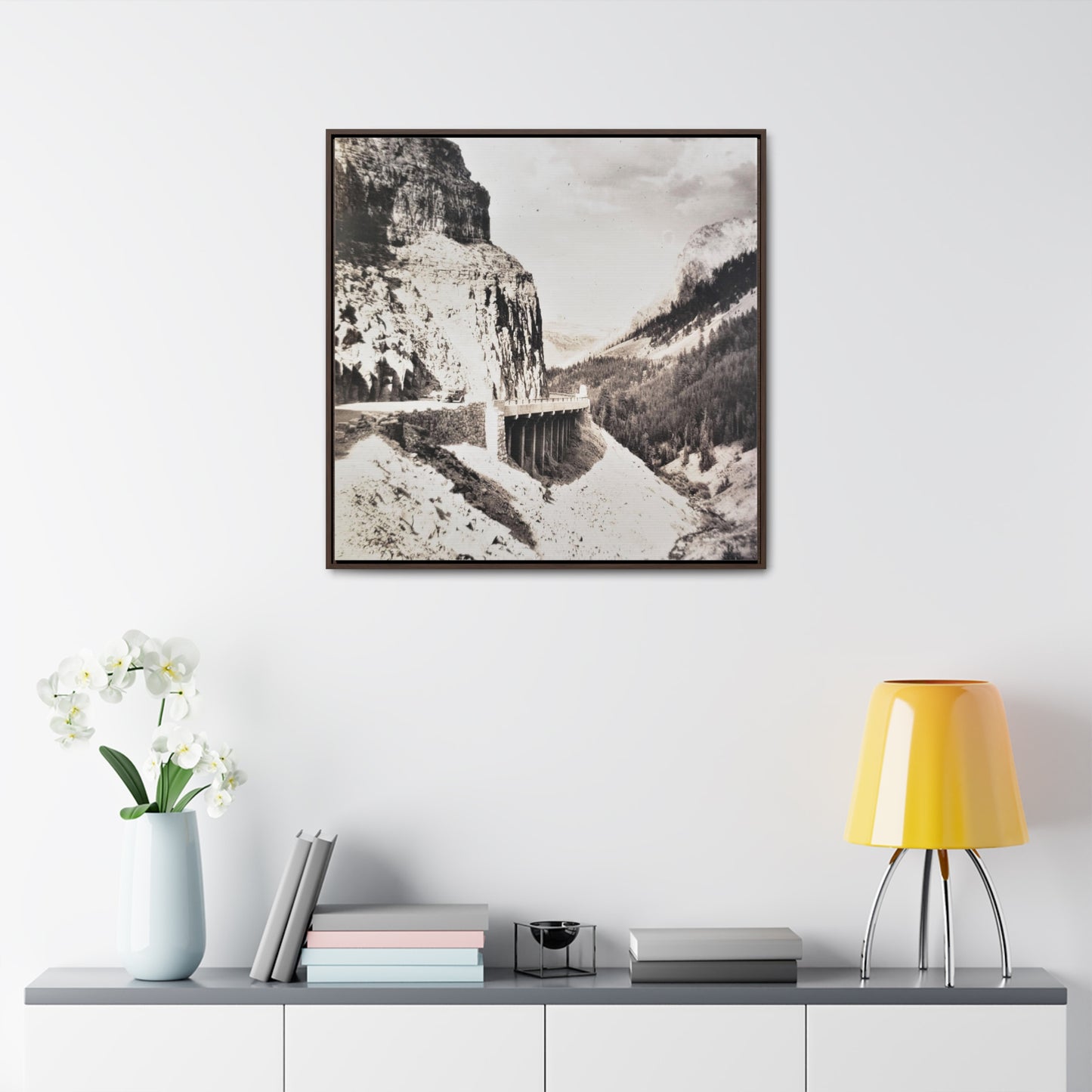 Golden Gate Canyon Colorado Gallery Canvas Wraps, Square Frame