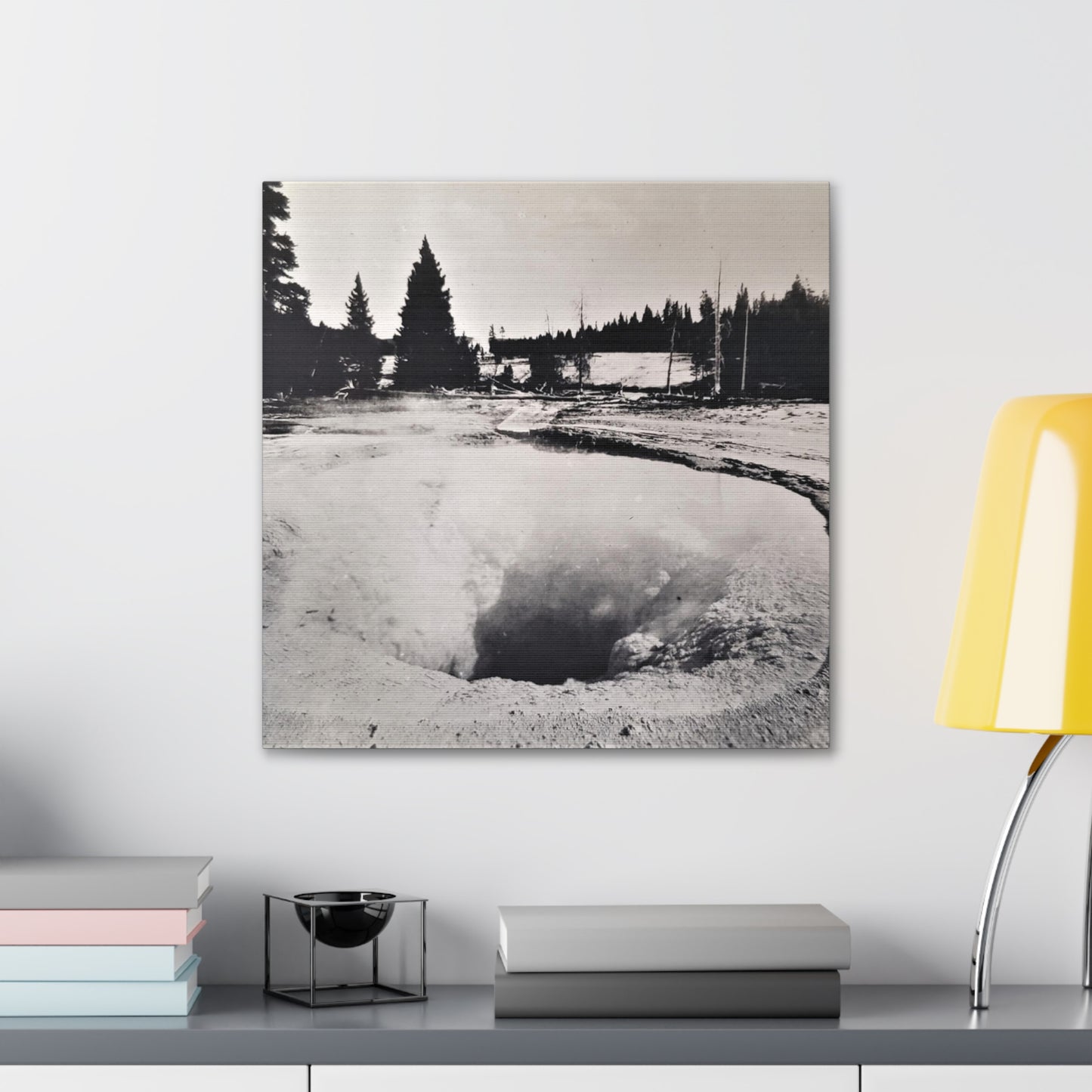 Morning Glory Pool Yellowstone Canvas Gallery Wraps