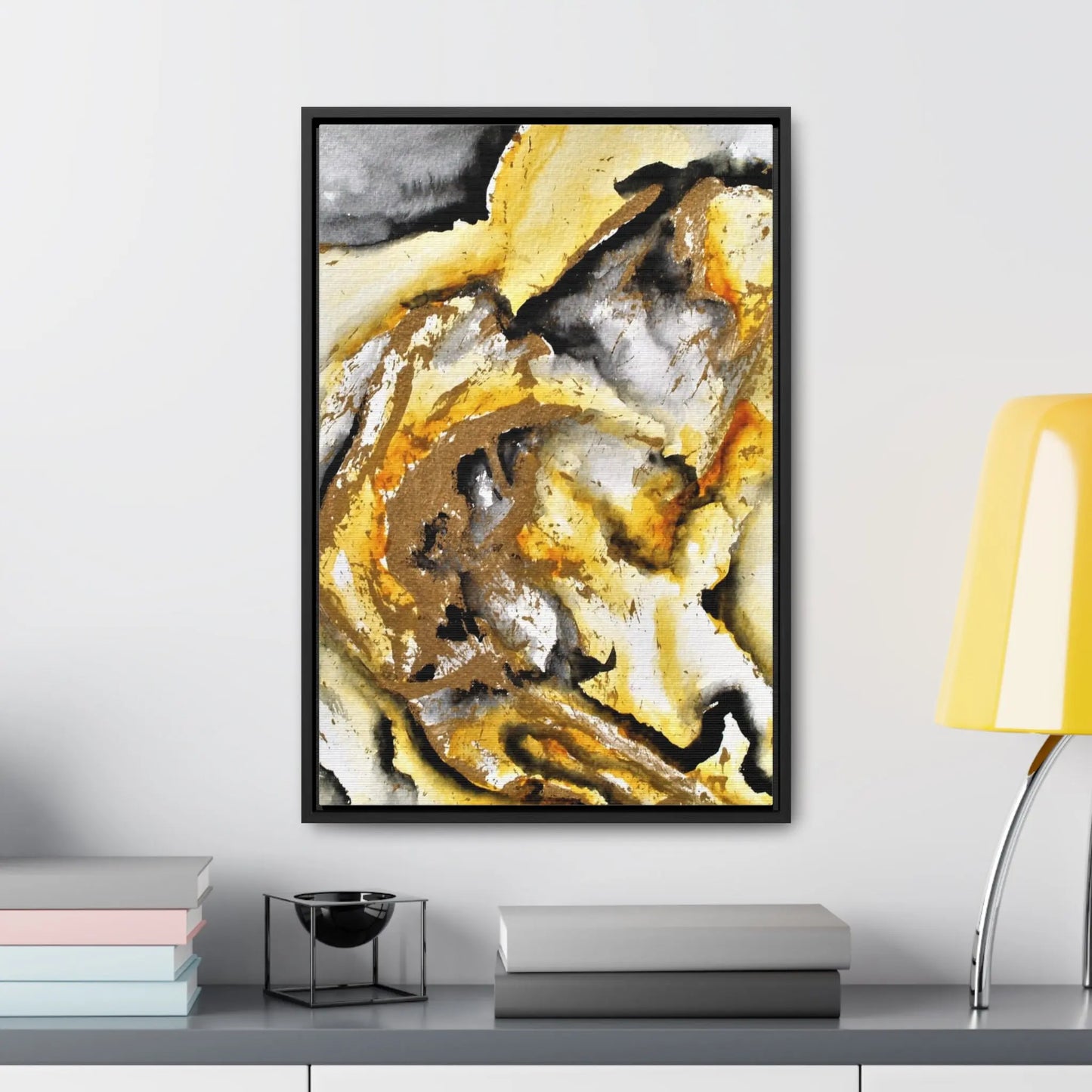 Tiger Stripe Gallery Canvas Wraps, Vertical Frame