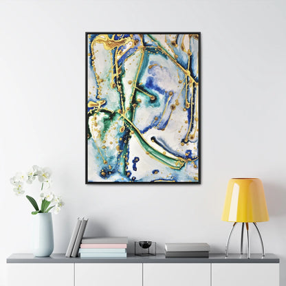 Blue Willow Gallery Canvas Wraps, Vertical Frame