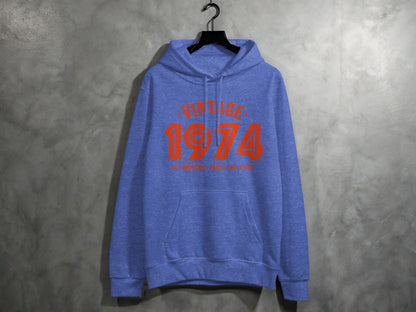 Vintage 1974 All Original Parts Included Design Hoodie- Cloud 16 Clothing Co.- {{Product type}}