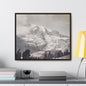 Mount Rainier Gallery Canvas Wraps Horizontal Frame 24″ x 20″ Walnut Premium Gallery Wraps (1.25″)