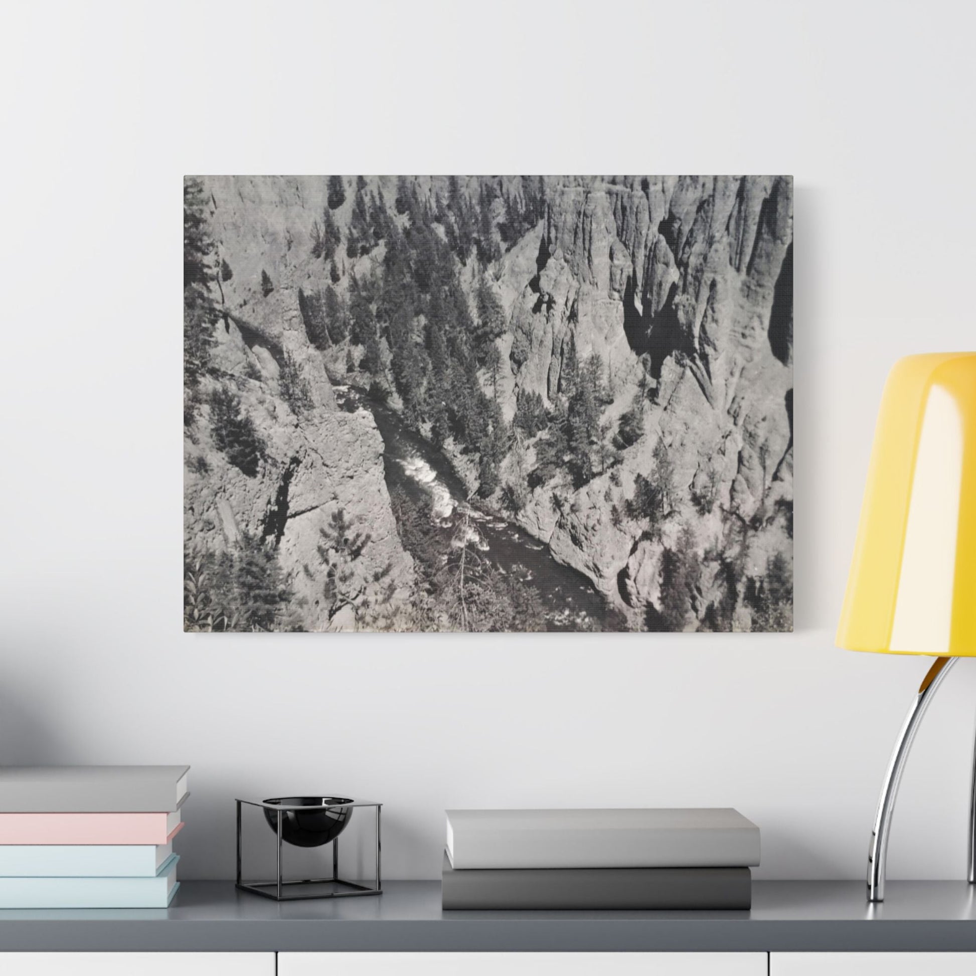 Cleopatras Needle Satin Canvas Stretched