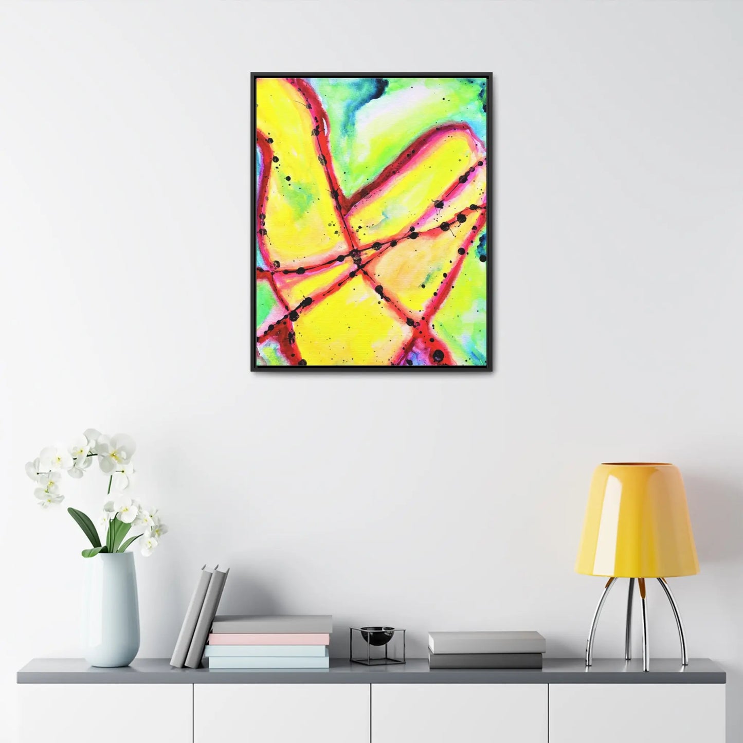 Love Chained Gallery Canvas Wraps, Vertical Frame