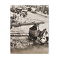 Concrete Worker Stretched Canvas 1.5" 11″ x 14″