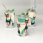 Whimsical Cat Pint Glass – 16oz - 16oz - drinkware
