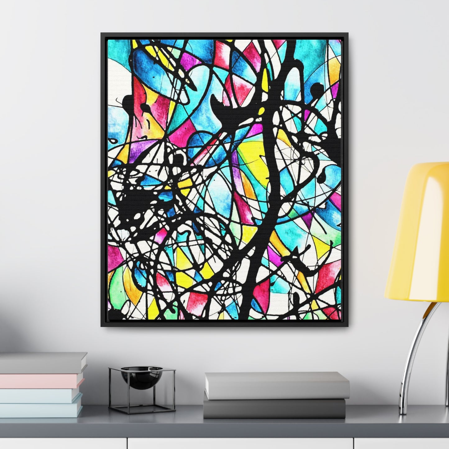 Kaleidoscope Gallery Canvas Wraps, Vertical Frame