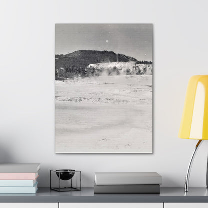 Mammoth Hot Springs Yellowstone Canvas Gallery Wraps 18″ x 24″ 1.25"