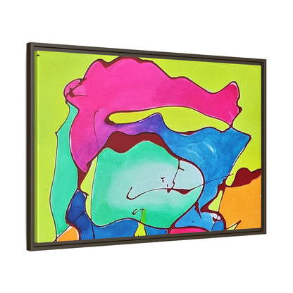 Kool Kid Matte Canvas Framed - Kia Day Design