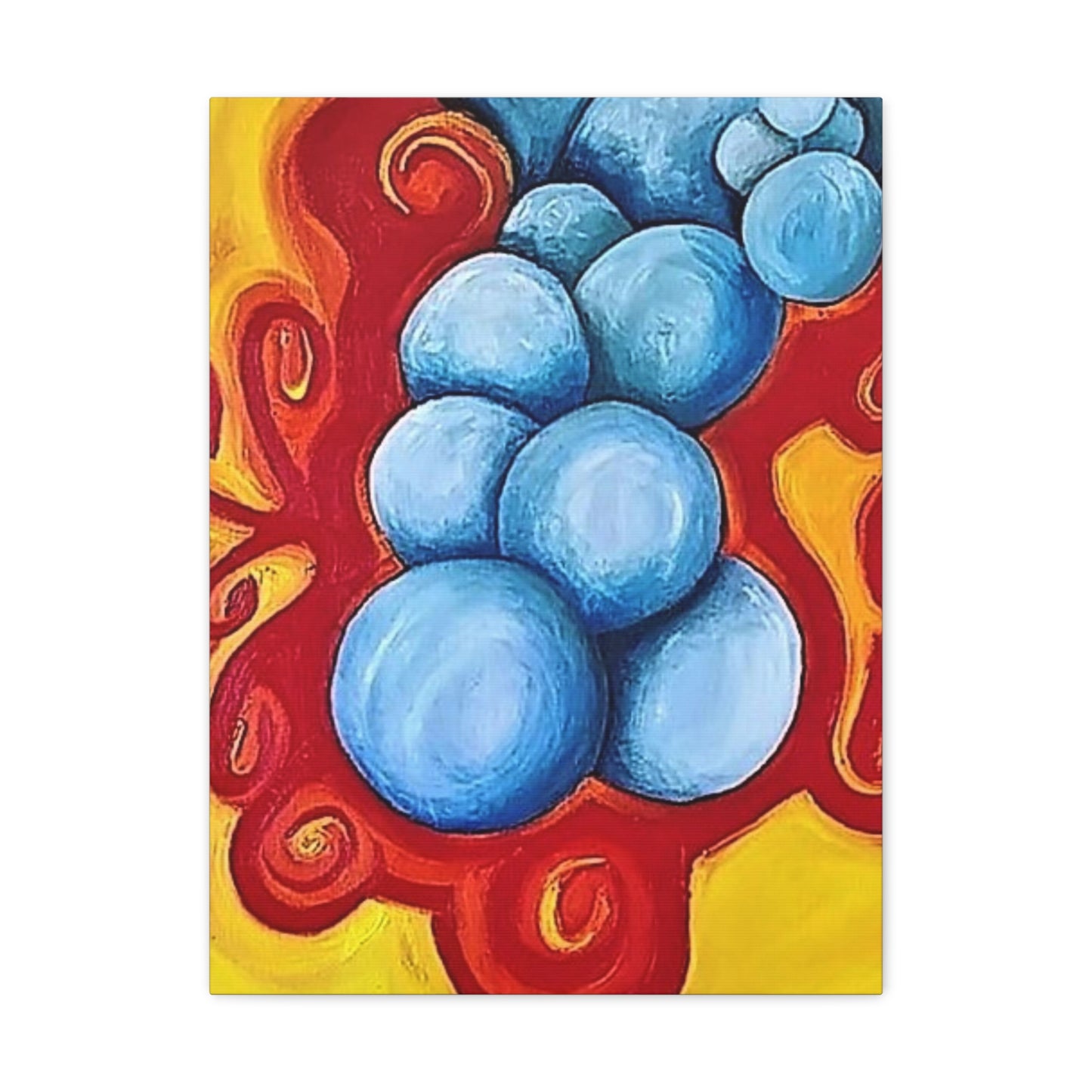 Blue Balls Canvas Gallery Wraps